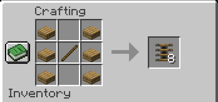 Track Ties crafting recipe